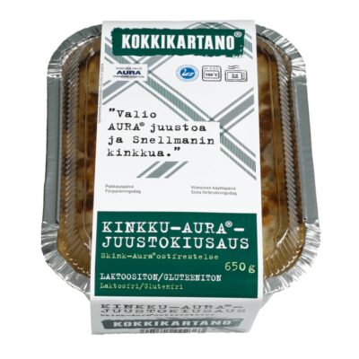 Kokkikartano kinkku-aurajuustokiusaus 650g