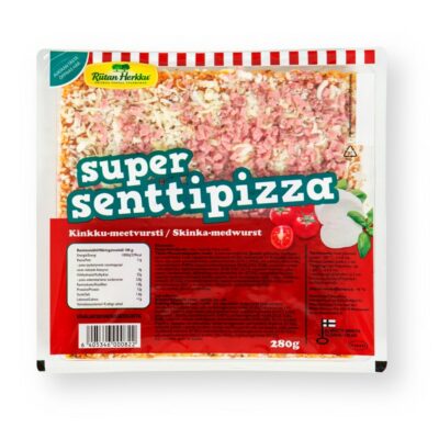 Riitan Herkku Super kinkku-metwursti pizza 280g