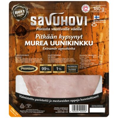 Savuhovi pitkään kypsynyt murea uunikinkku 180g