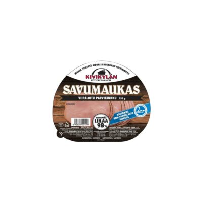 Kivikylän savumaukas viipaloitu palvikinkku 250 g