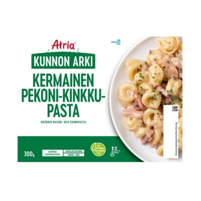 Atria Kunnon Arki kermainen pekoni-kinkkupasta 300g