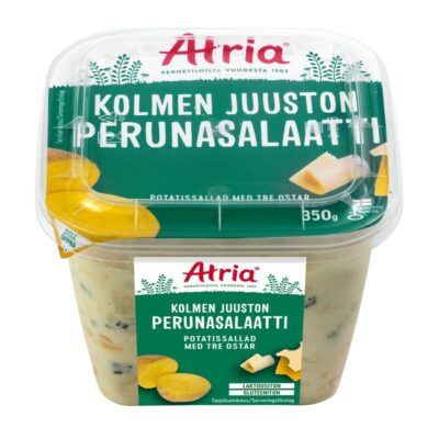 Atria kolmen juuston perunasalaatti 350g