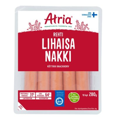 Atria rehti lihaisa nakki 280g