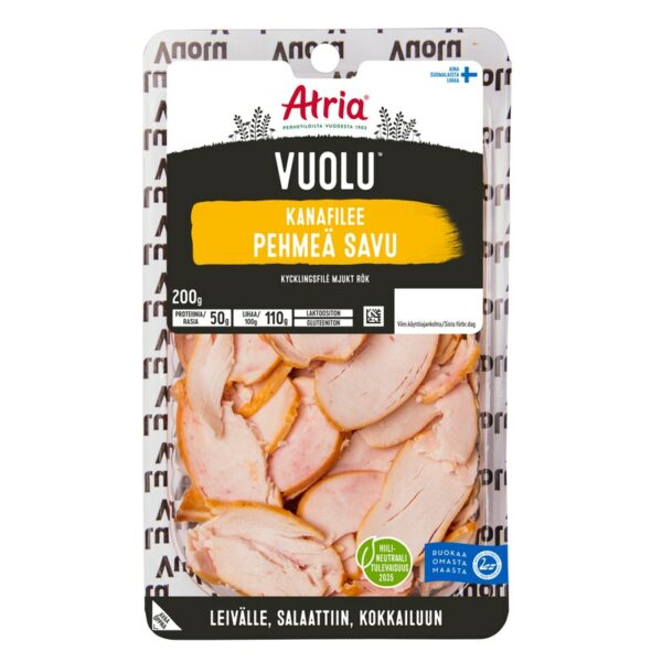 Atria Vuolu kanafilee pehmeä savu 200g