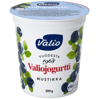 Valiojogurtti 200g mustikka laktoositon