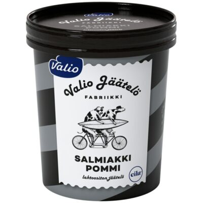 Valio jäätelö 480ml salmiakkipommi laktoositon