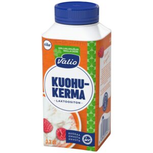 Valio kuohukerma 3,3 dl laktoositon