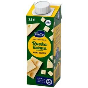 Valio ruokakerma 2,5 dl kolme juustoa laktoositon UHT