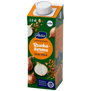 Valio ruokakerma 2,5 dl kolme sipulia laktoositon UHT