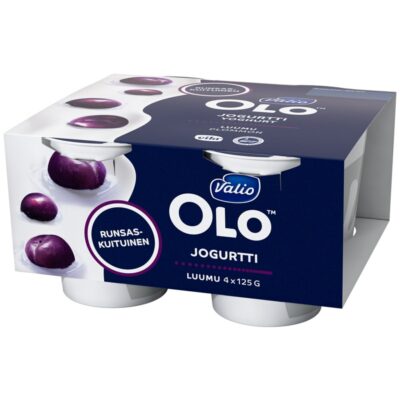 Valio Gefilus OLO jogurtti 4x125 g luumu laktoositon