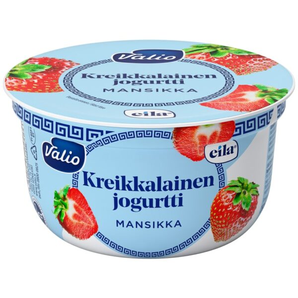 Valio kreikkalainen jogurtti 150 g mansikka laktoositon