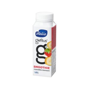 Valio Gefilus Smoothie jogurttijuoma 2,5 dl mansikka-banaani laktoositon