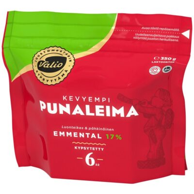 Valio emmentaljuusto 350g 17% punaleima