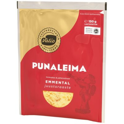 Valio emmental raaste 150g punaleima