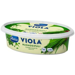 Valio Viola tuorejuusto 200g kevyt ruohosipuli