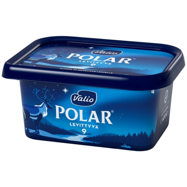 Valio Polar® Levittyvä 9% e400g maustamaton sulatejuusto laktoositon