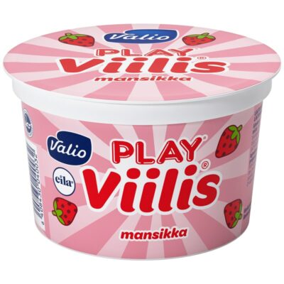 Valio Play Viilis 200g mansikka laktoositon