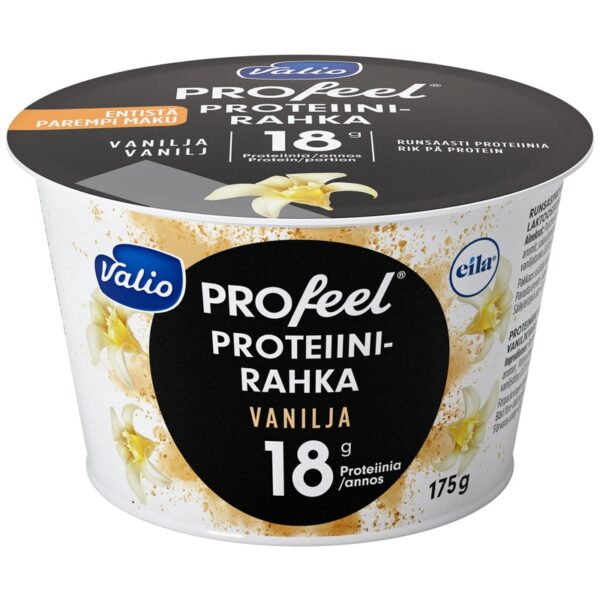 Valio PROfeel® proteiinirahka 175 g vanilja laktoositon