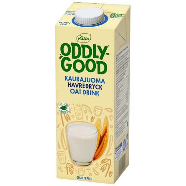 Oddlygood kaurajuoma 1l gluteeniton UHT