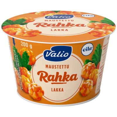 Valio maustettu rahka 200g lakka laktoositon