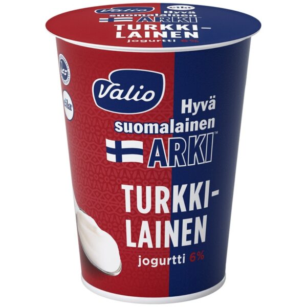Valio Hyvä suomalainen Arki turkkilainen jogurtti 400g laktoositon