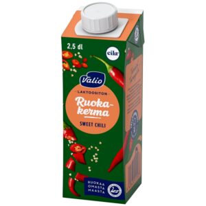 Valio maustettu ruokakerma 2,5dl sweet chili laktoositon UHT