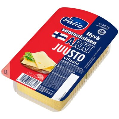 Valio Hyvä suomalainen Arki™juustoviipale 500 g n.36 kpl/pak