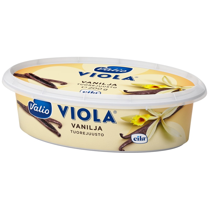 Valio Viola 200 g vanilja tuorejuusto laktoositon