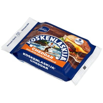 Valio Koskenlaskija 200 g cheddar sulatejuustoviipale laktoositon