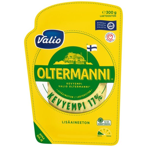 Valio Oltermanni 300g 17% viipale