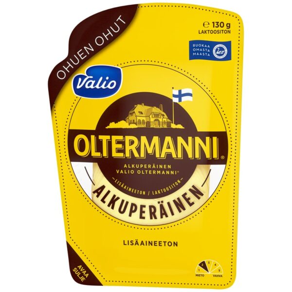 Oltermanni ohuen ohut 130g viipale