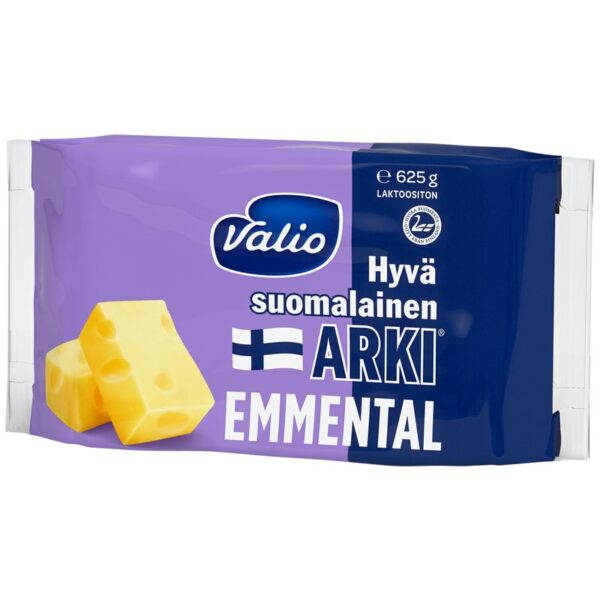 Valio Hyvä suomalainen Arki emmental e625g