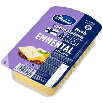 Valio Hyvä suomalainen Arki emmental viipale e400g