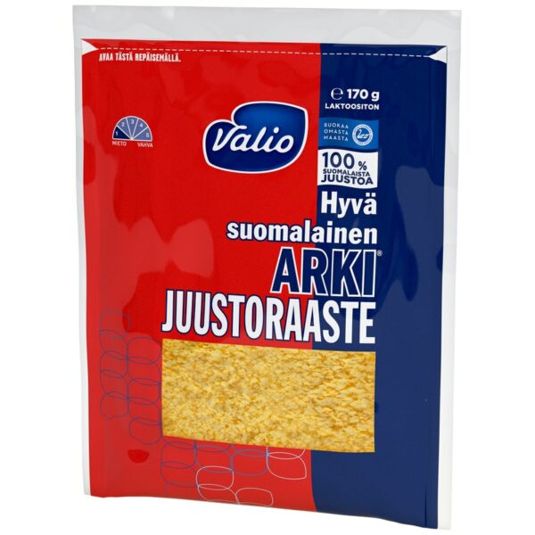 Valio Hyvä suomalainen Arki e170g juustoraaste