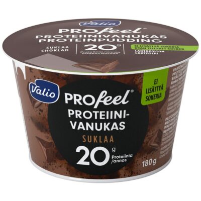 Valio Profeel proteiinivanukas 180g suklaa laktoositon