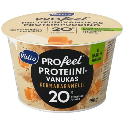 Valio PROfeel proteiinivanukas 180g kermakaramelli laktoositon