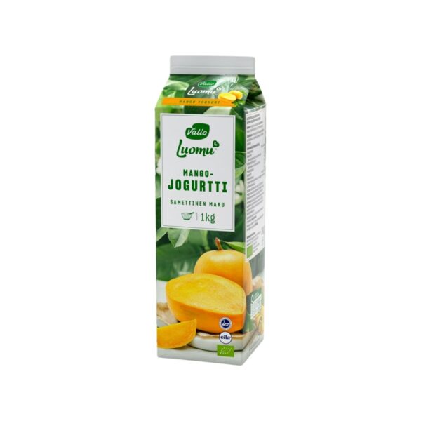 Valio Luomu jogurtti 1kg mango laktoositon