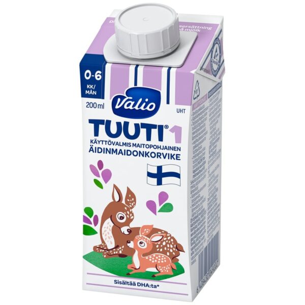 Valio Tuuti1 äidinmaidonkorvike 200ml 0-6kk