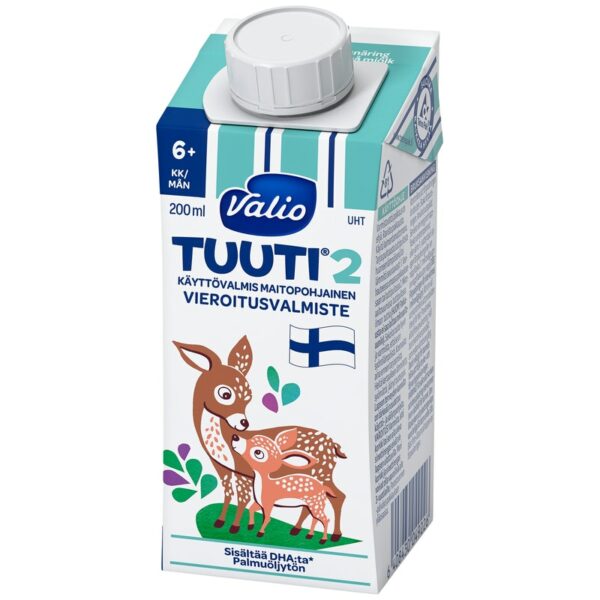 Valio Tuuti2 vieroitusvalmiste 200ml 6-12kk