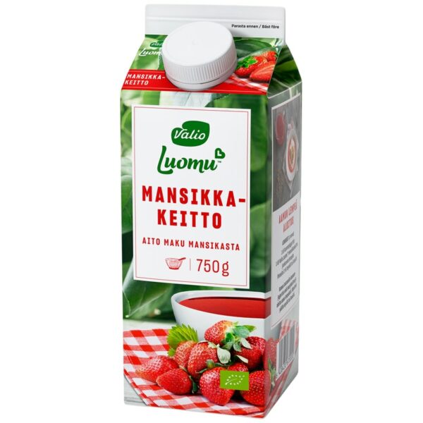 Valio luomu mansikkakeitto 750g
