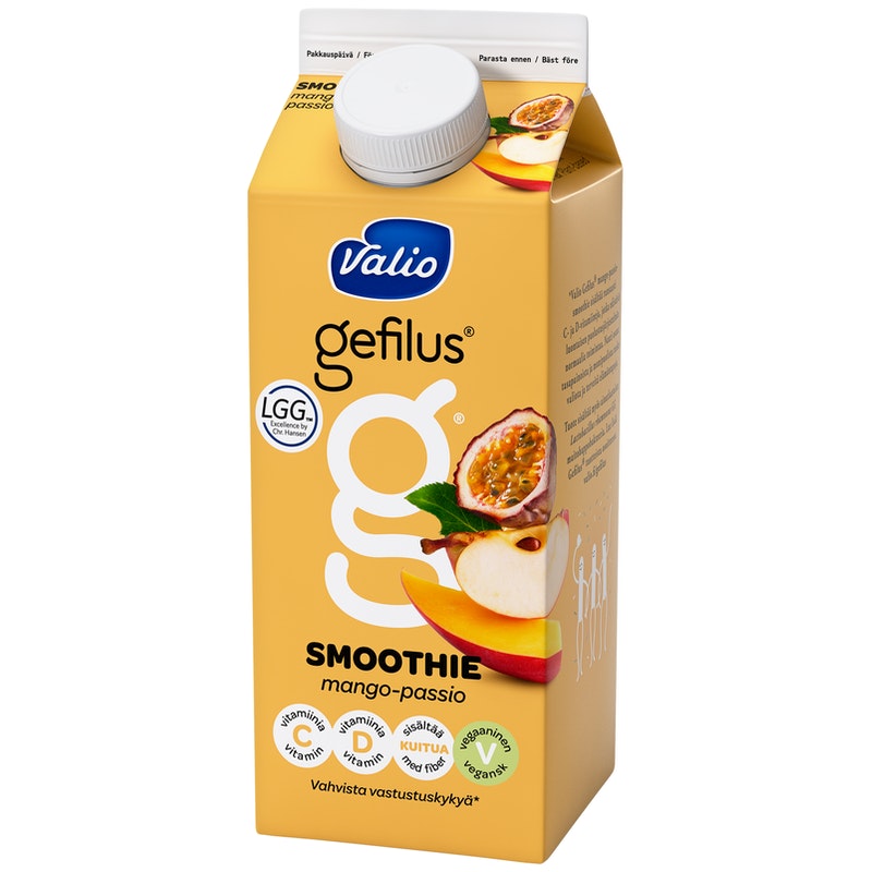 Valio Gefilus smoothie 0,75l mango-passio - Saariston Puoti