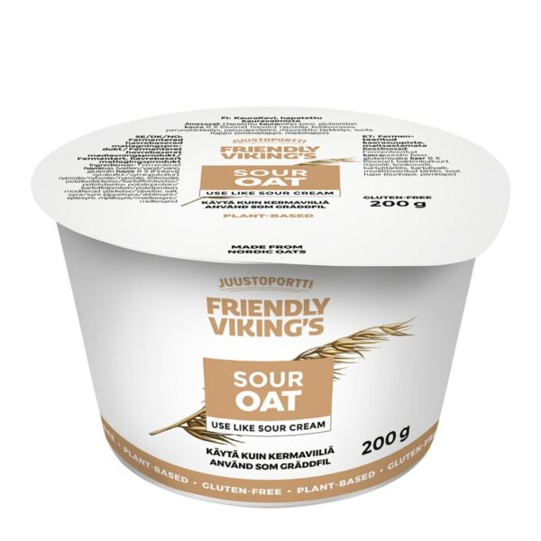 Juustoportti Friendly Viking’s sour oat 200g