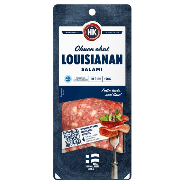 HK Ohuen ohut Louisianan salami 150g