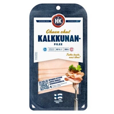 HK Ohuen Ohut Kalkkunanfileeleike 300g