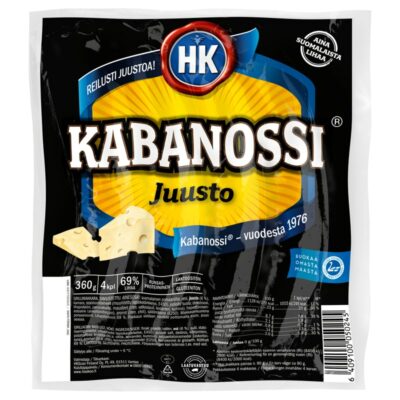 HK Kabanossi 360g juusto