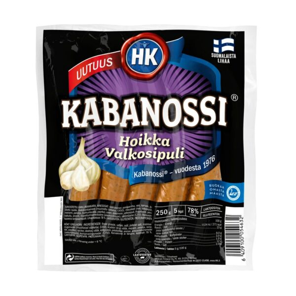 HK Kabanossi Hoikka valkosipuli 250g