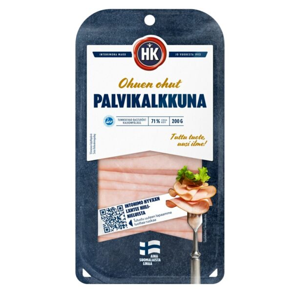 HK ohuen ohut palvikalkkuna 200g