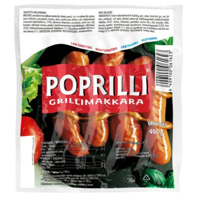 Poprilli Grillimakkara 400g