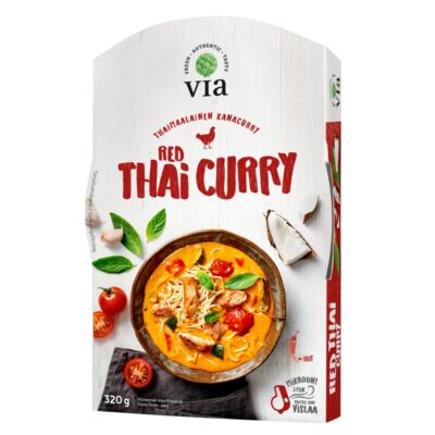 HK Via red thai curry 320g