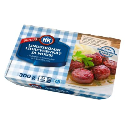 HK lindströmin lihapyörykät ja muusi 300g